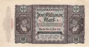 2 Millionen Mark 1923 ro.89a V